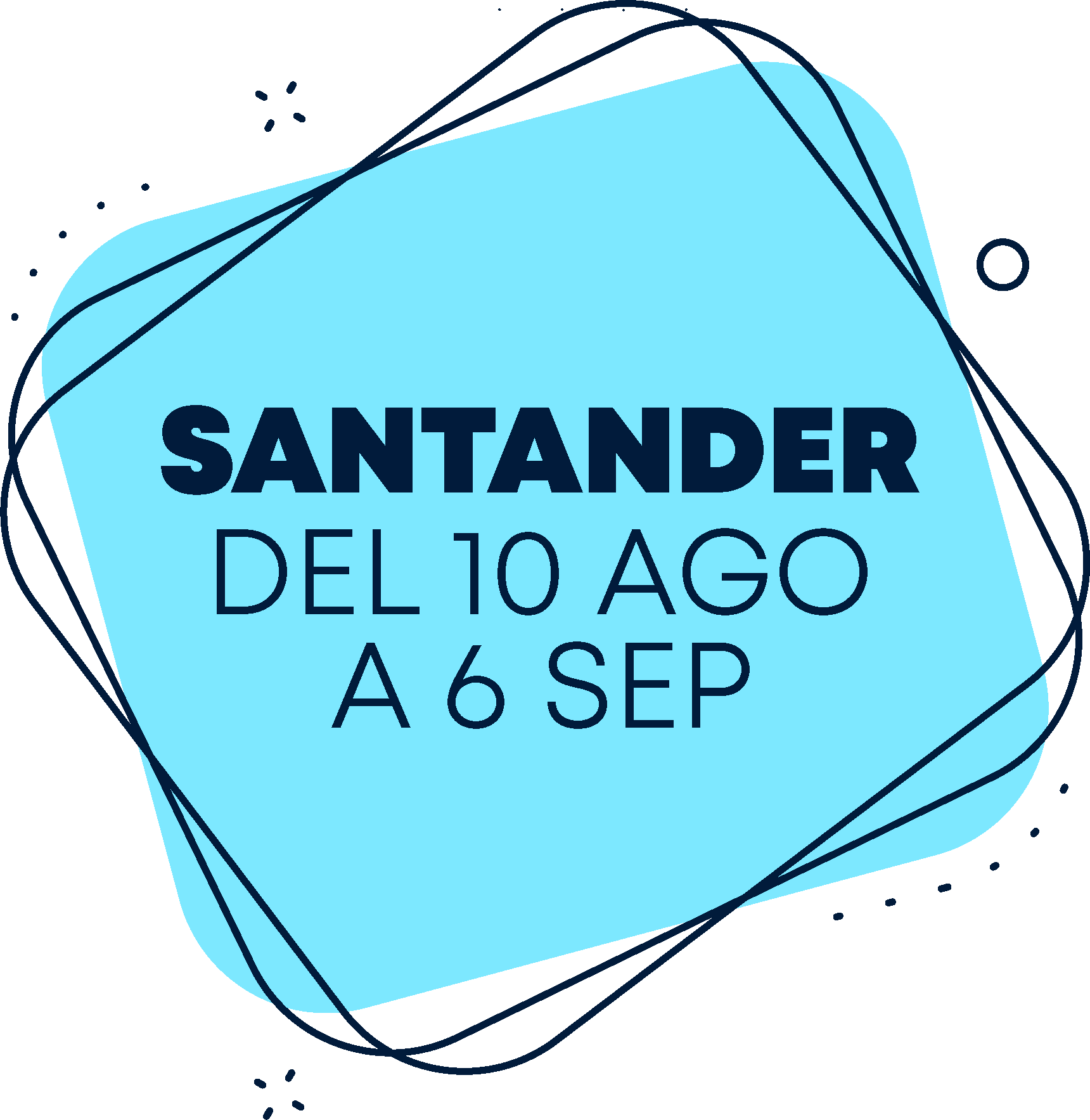 Santander del 10 de agosto al 6 de septiembre