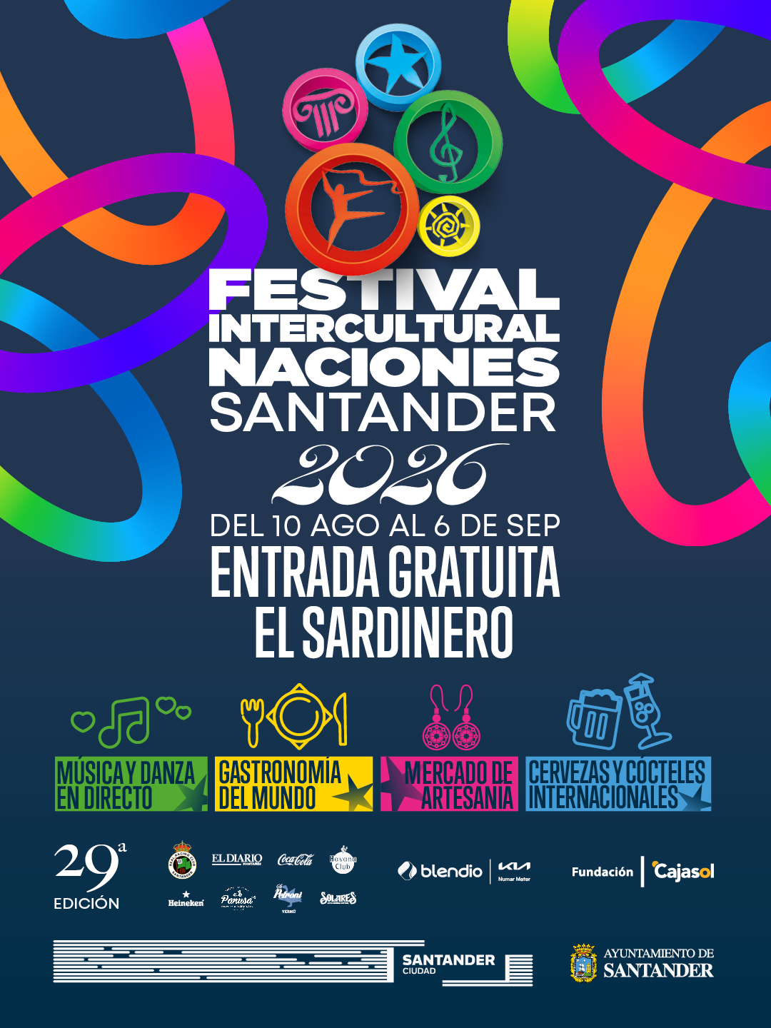 Festival Intercultural de las Naciones Santander 2026